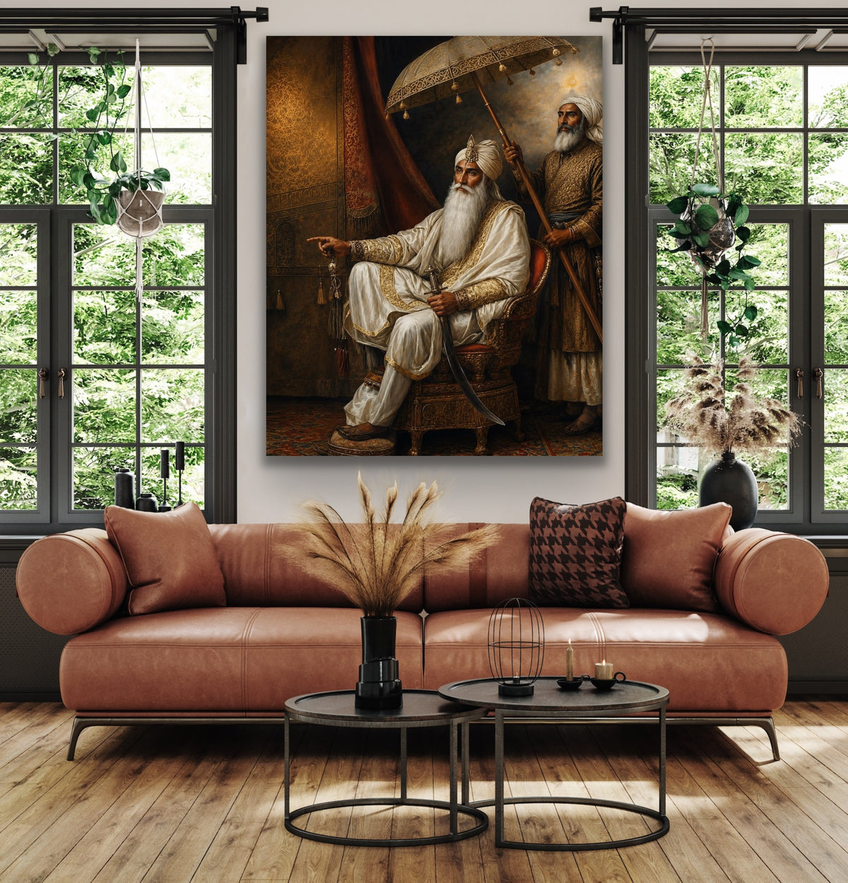 Maharaja Ranjit Singh Ji – Royal Portrait Fine Art Print