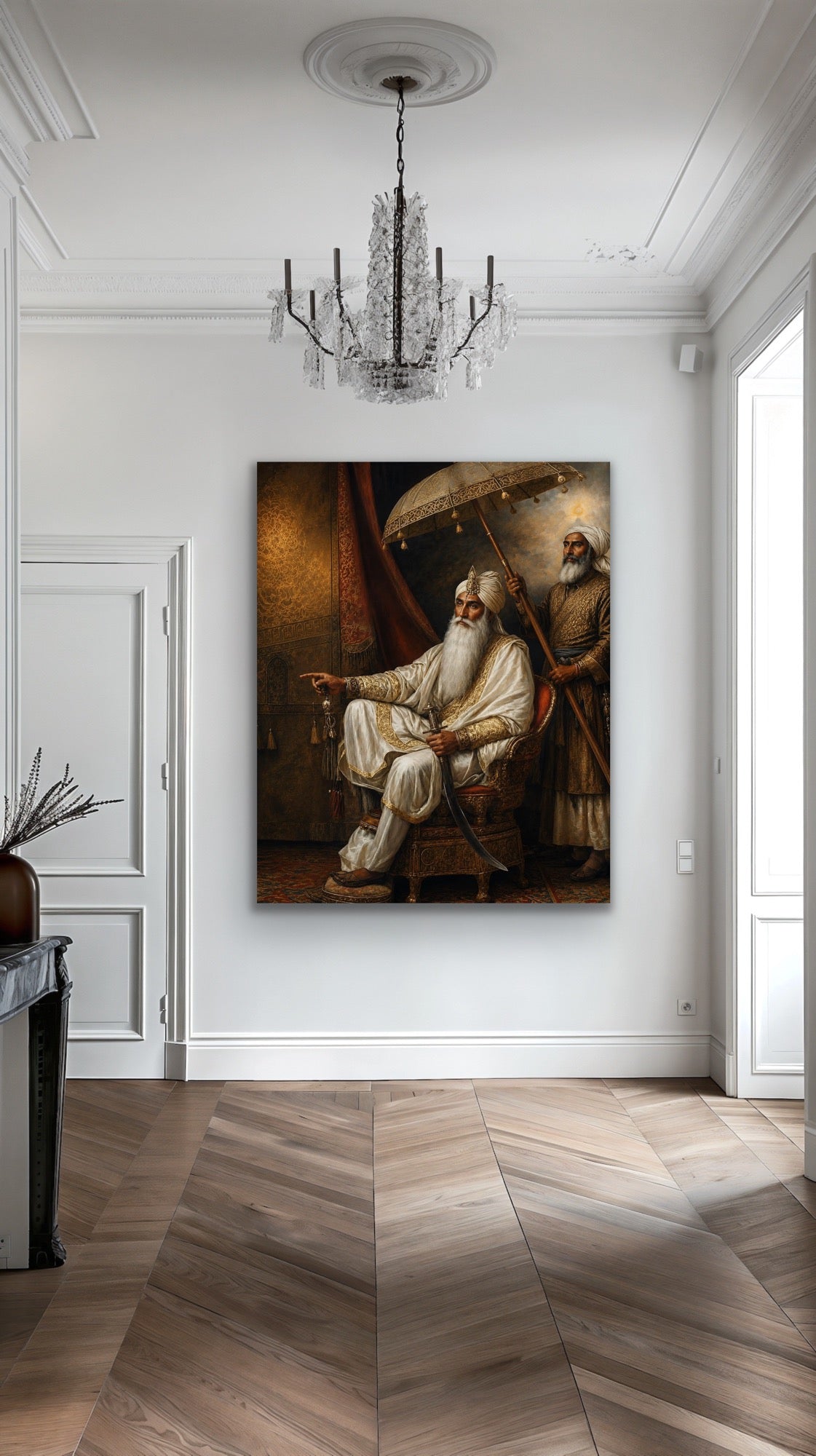Maharaja Ranjit Singh Ji – Royal Portrait Fine Art Print